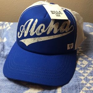 NWT Billabong Aloha Truck Hat